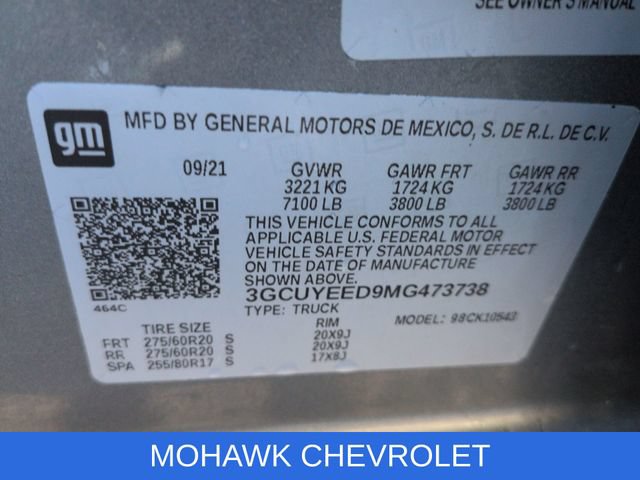 Used 2021 Chevrolet Silverado 1500 RST w/ Z71 Off-Road Package AWD/4WD image 34