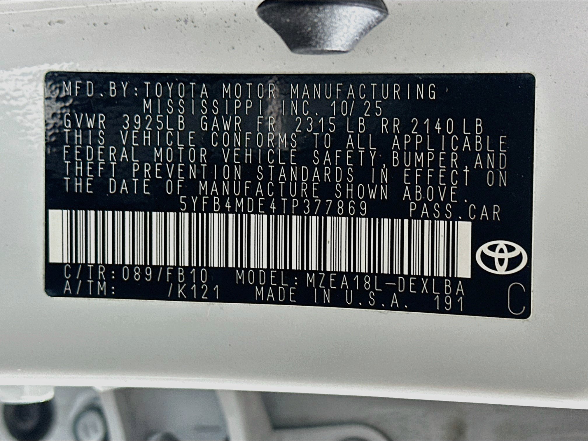 Used 2026 Toyota Corolla LE FWD image 12