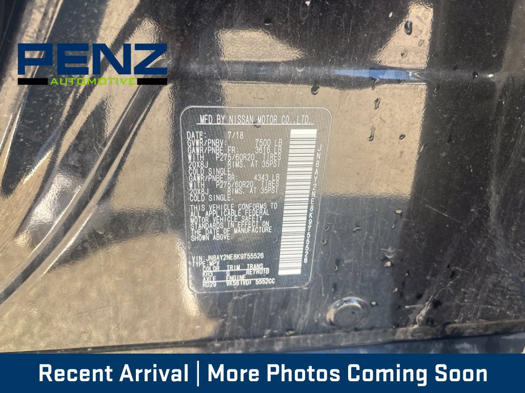 Used 2019 Nissan Armada Platinum w/ Captain's Chairs Package AWD/4WD image 26