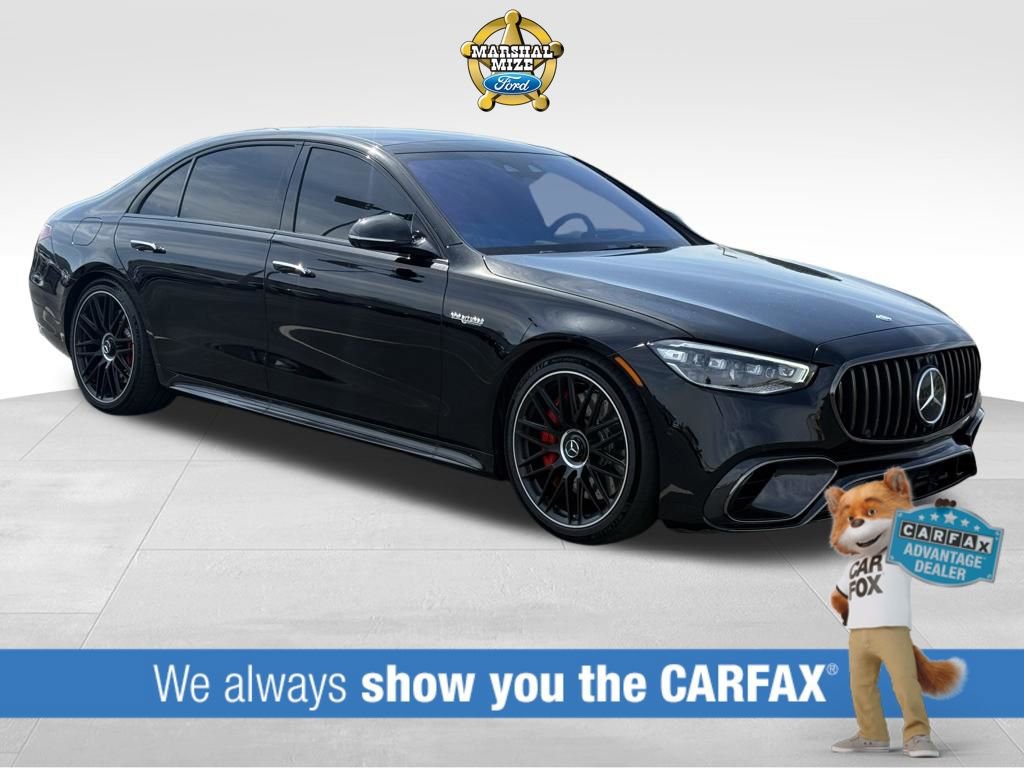 Used 2024 Mercedes-Benz S 63 AMG S w/ Carbon Fiber Exterior Package
