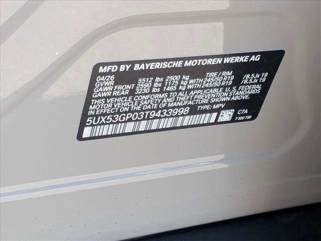 New 2026 BMW X3 xDrive30 w/ Premium Package AWD/4WD image 18