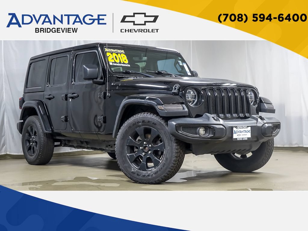 Used 2018 Jeep Wrangler Unlimited Sahara