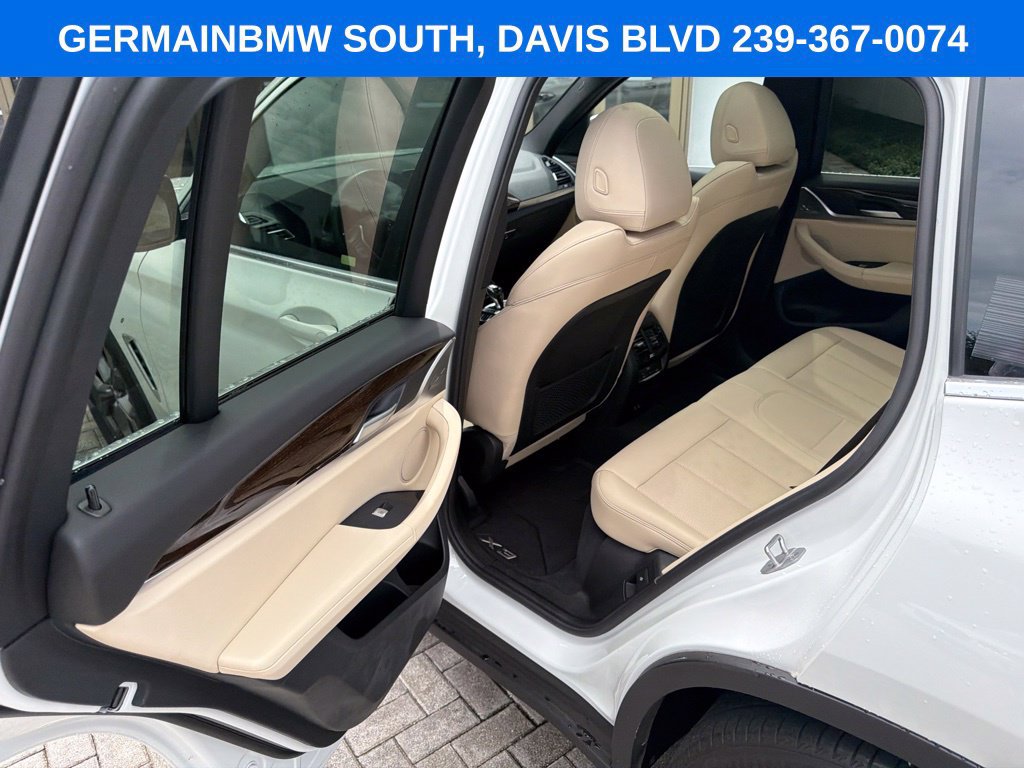 Certified 2023 BMW X3 sDrive30i w/ Convenience Package w/ZPA RWD image 37