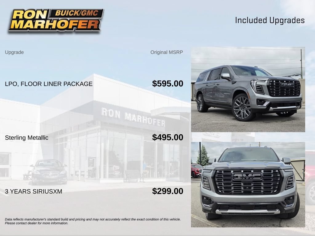 New 2026 GMC Yukon XL Denali Ultimate w/ LPO, Floor Liner Package AWD/4WD image 7