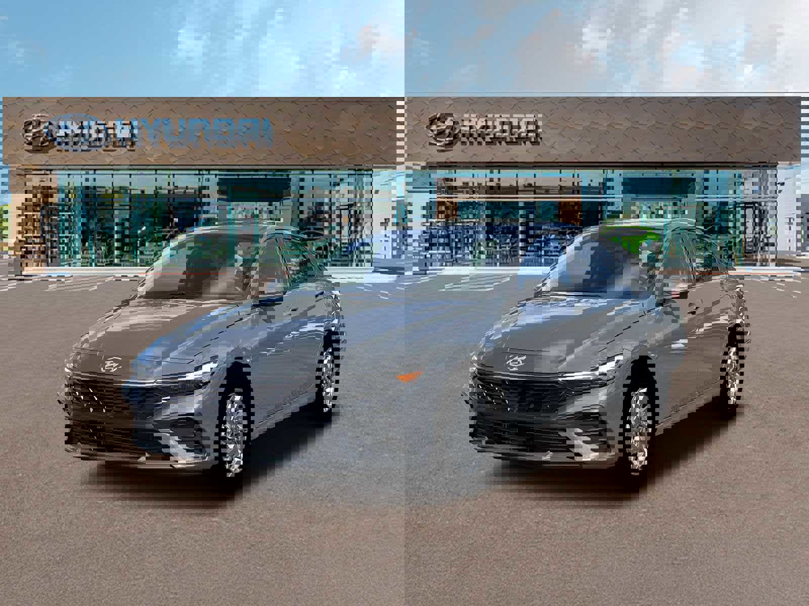 New 2026 Hyundai Elantra Blue