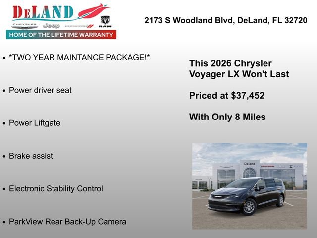New 2026 Chrysler Voyager LX FWD image 6