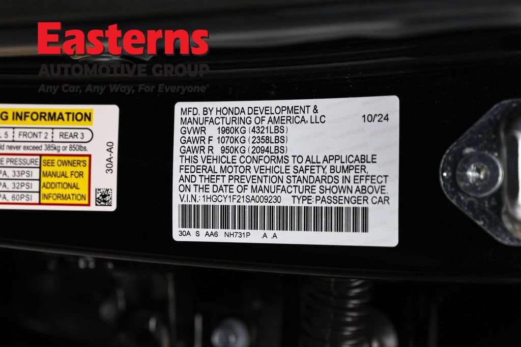 Used 2025 Honda Accord LX image 34