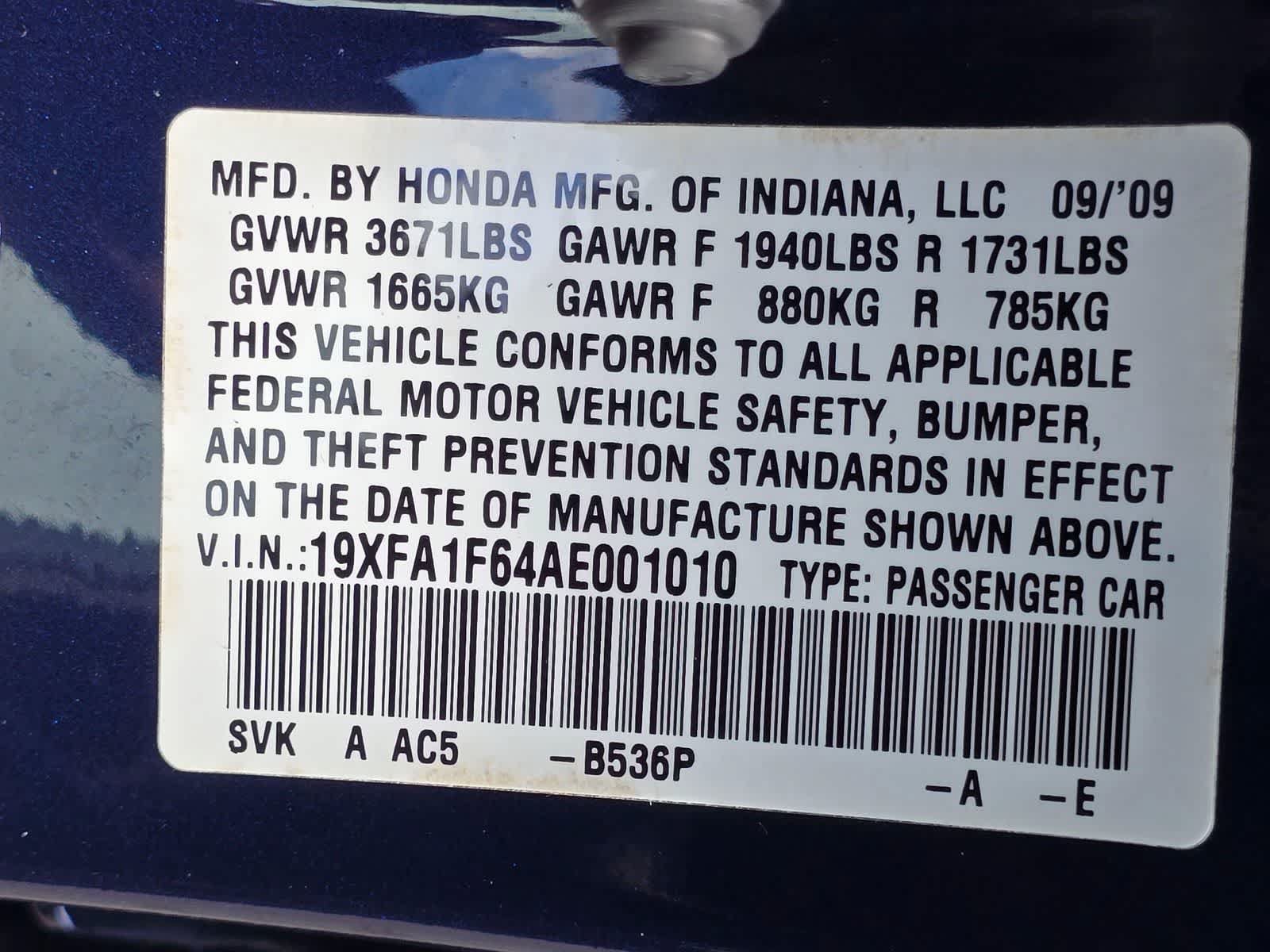 Used 2010 Honda Civic LX-S image 29