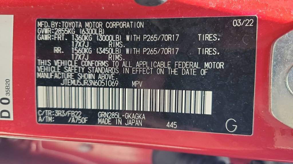 Certified 2022 Toyota 4Runner SR5 image 25