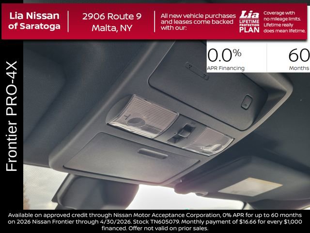New 2026 Nissan Frontier PRO-4X w/ Pro-4x Convenience Package AWD/4WD image 26