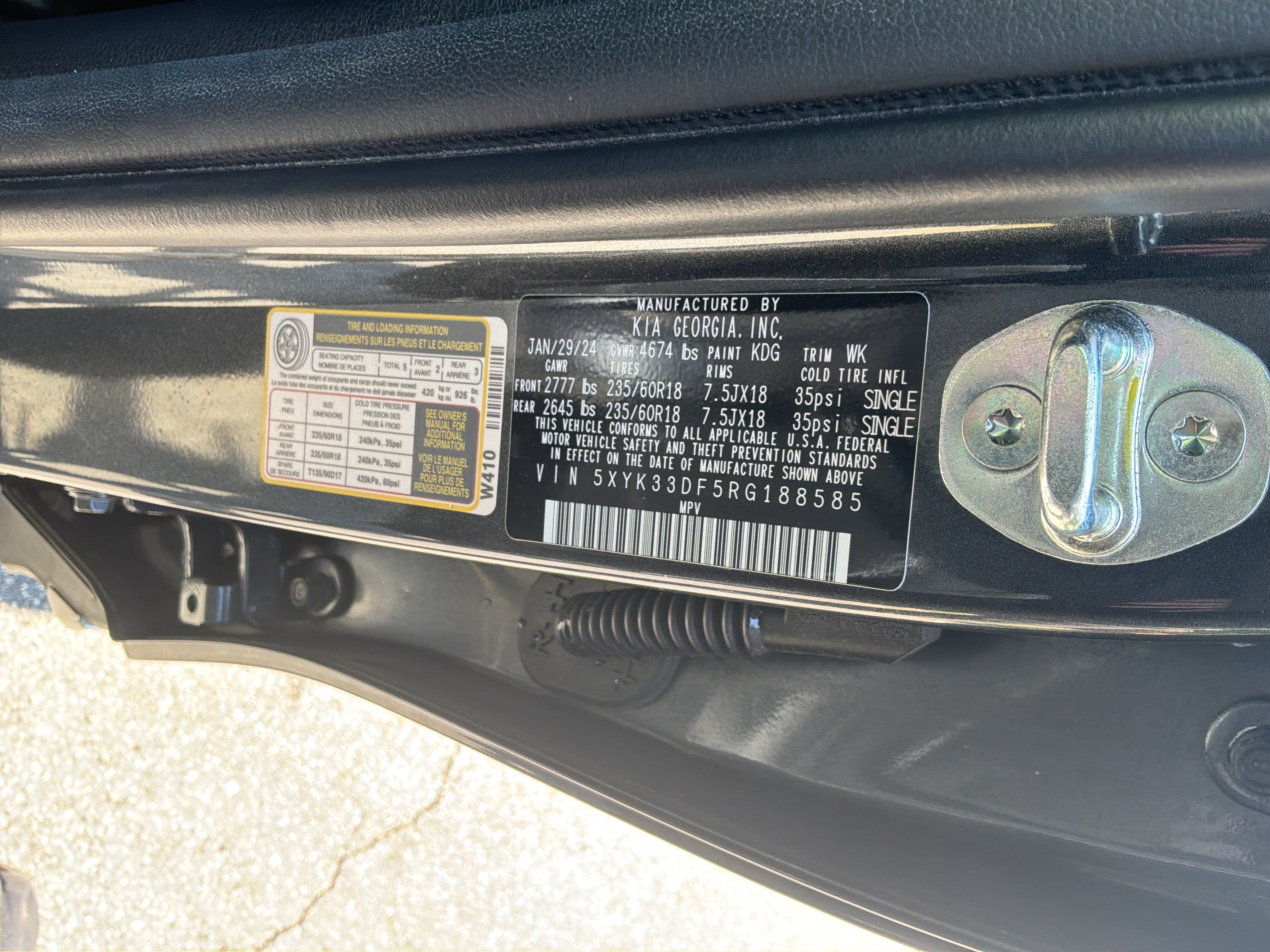 Used 2024 Kia Sportage EX FWD image 34