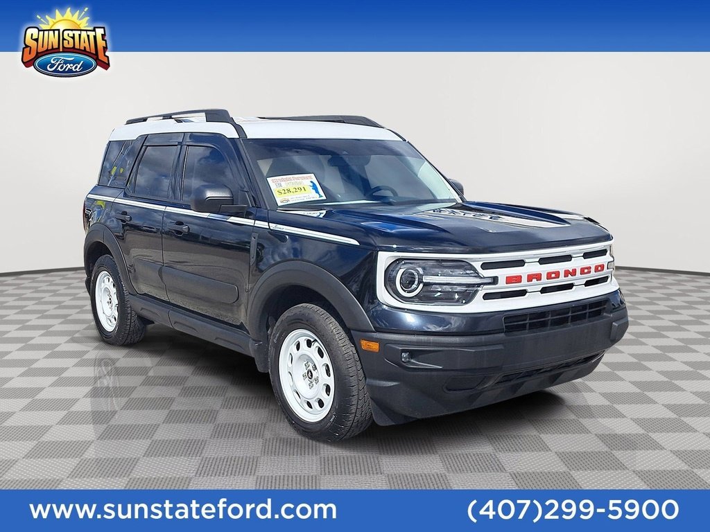 Certified 2023 Ford Bronco Sport Heritage