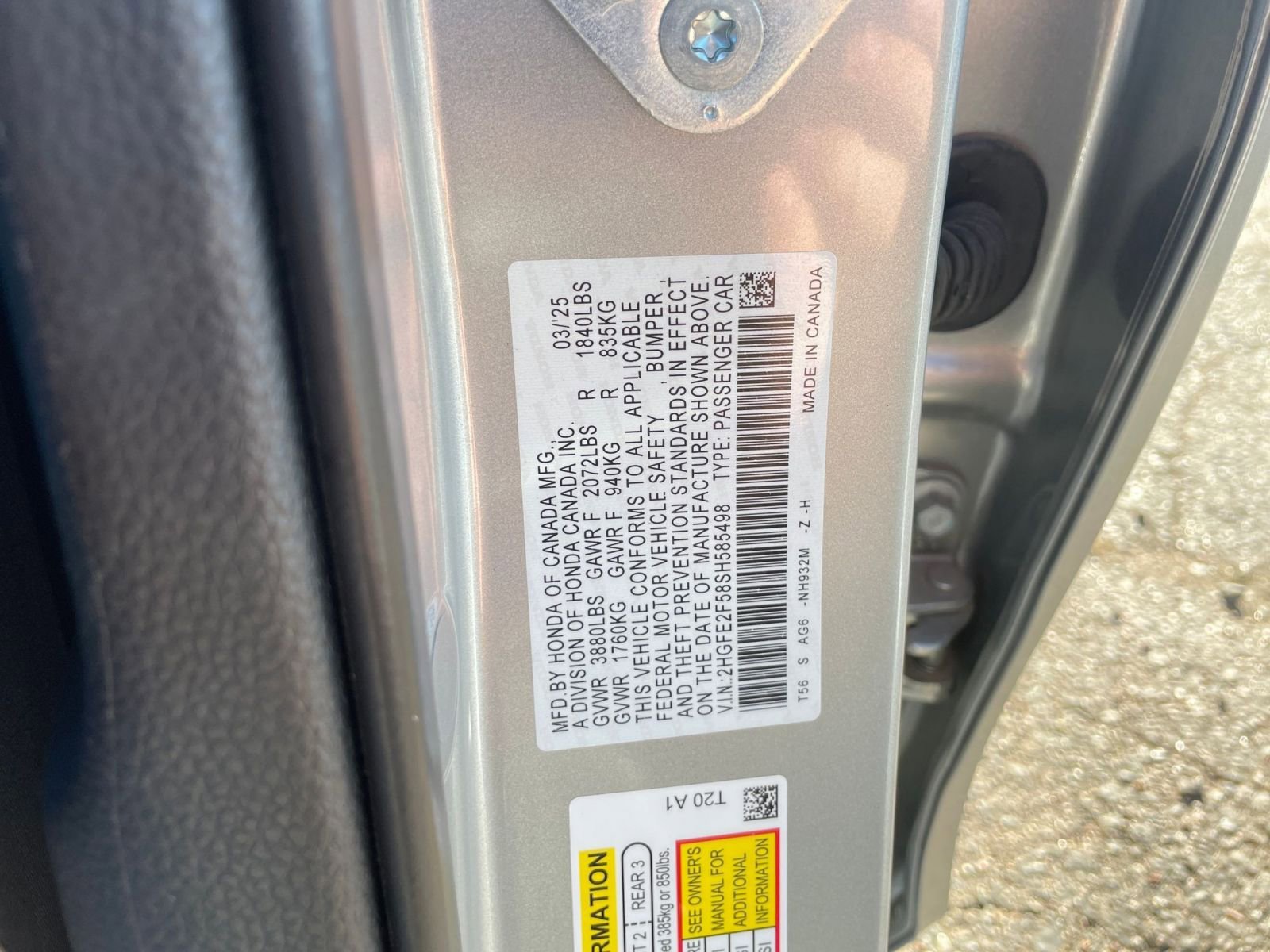 Used 2025 Honda Civic Sport image 28