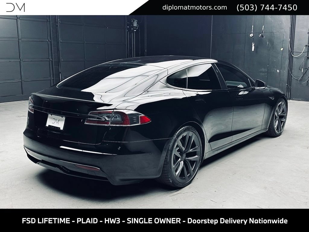 Used 2021 Tesla Model S Plaid AWD/4WD image 6