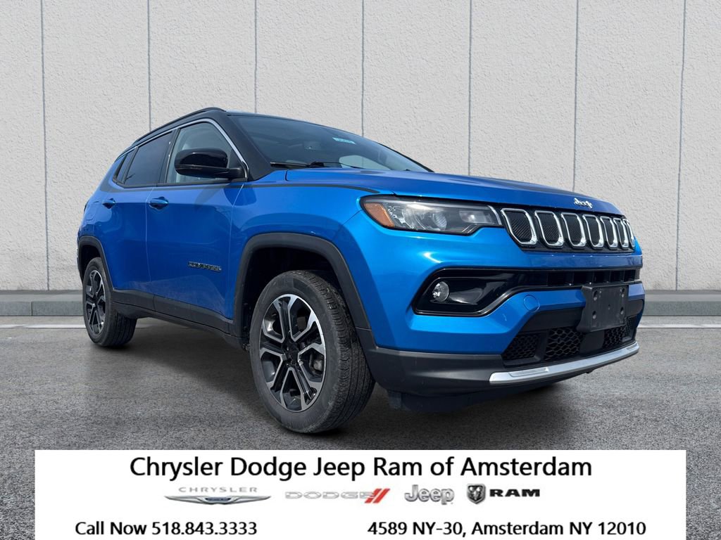 Used 2022 Jeep Compass Limited w/ Sun and Sound Group image 1
