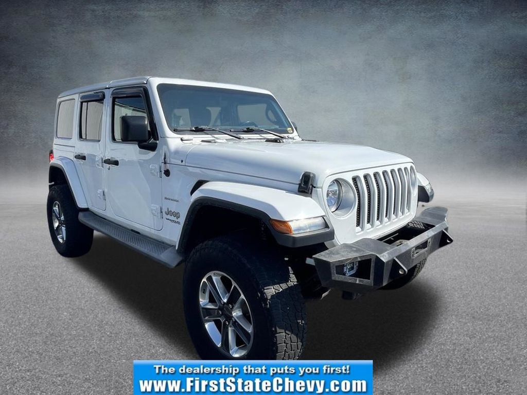 Used 2019 Jeep Wrangler Unlimited Sahara AWD/4WD image 1