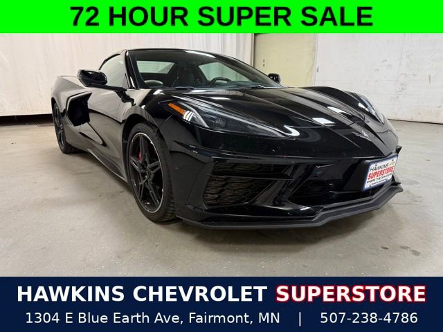 Used 2021 Chevrolet Corvette Stingray Premium Conv w/ Z51 Performance Package RWD image 1