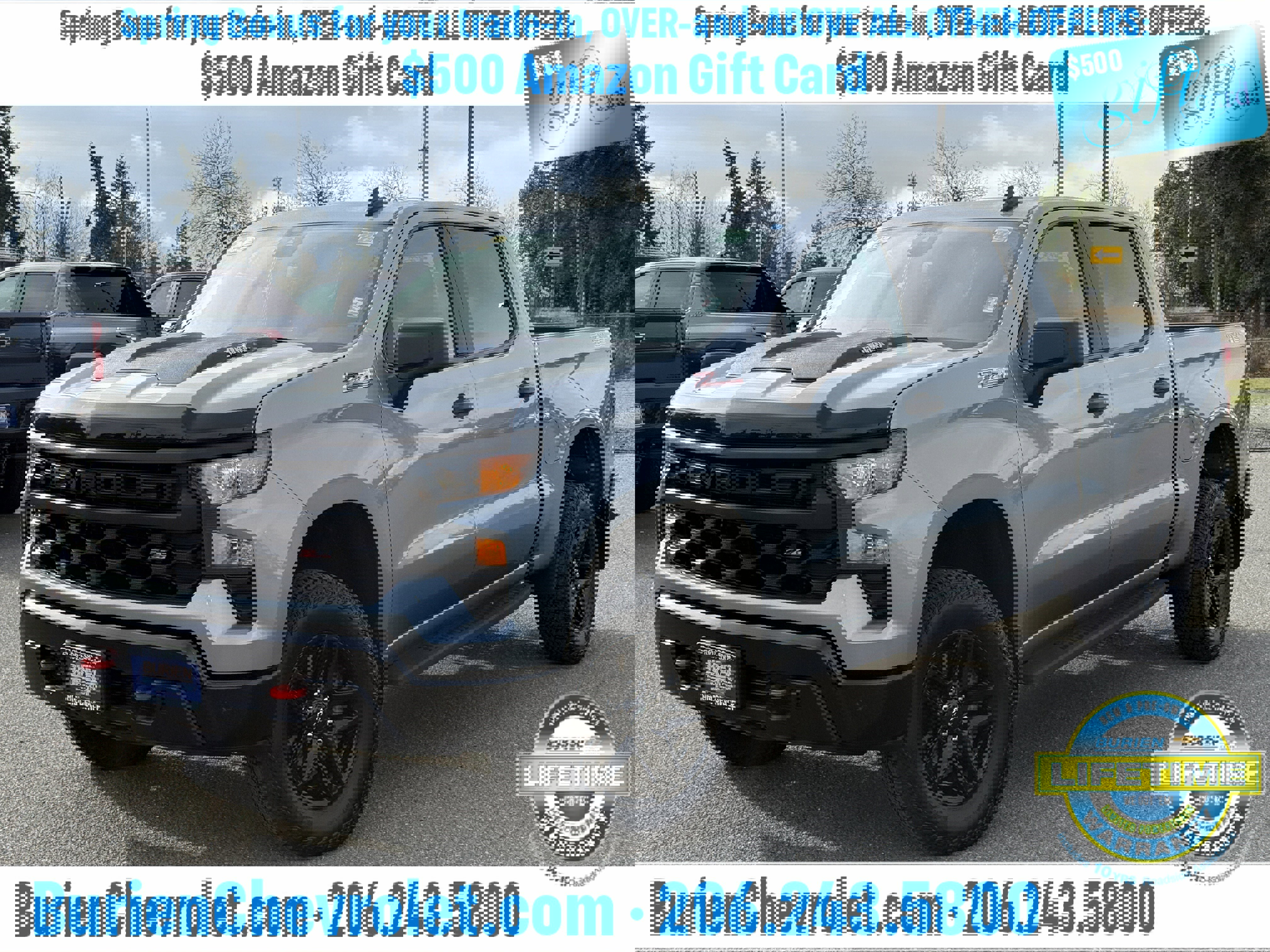 Used 2025 Chevrolet Silverado 1500 Custom Trail Boss