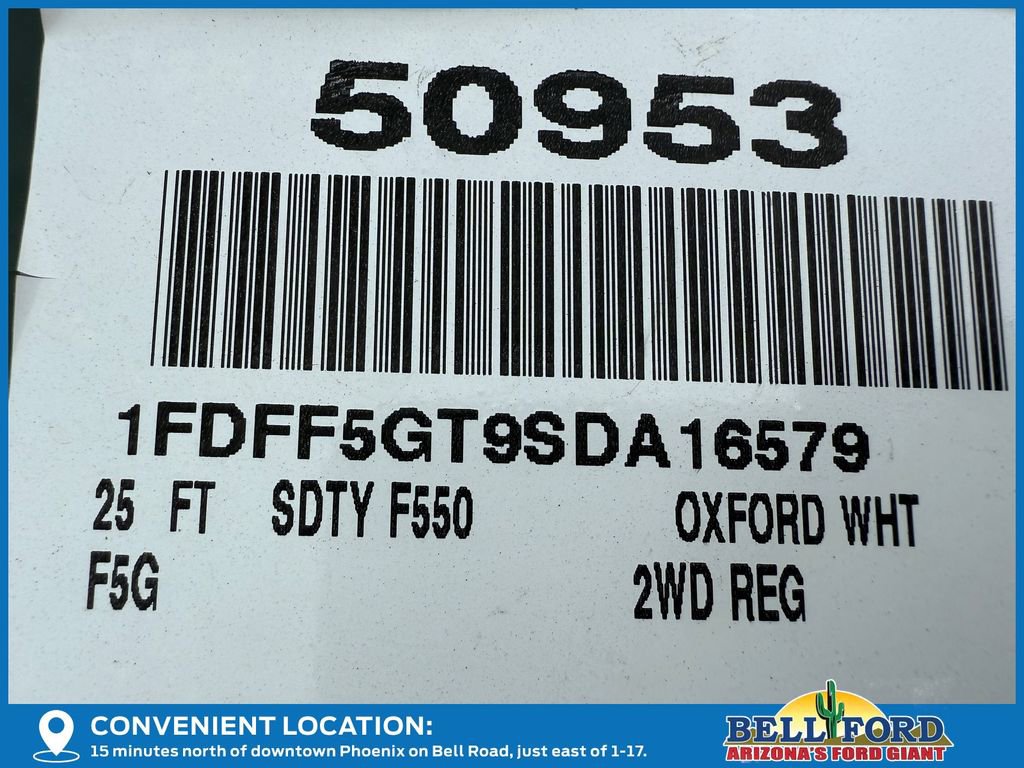 New 2025 Ford F550 2WD Regular Cab Super Duty image 25