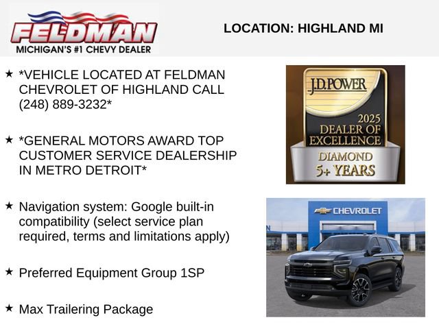 New 2026 Chevrolet Tahoe RST w/ RST Capability Package AWD/4WD image 3