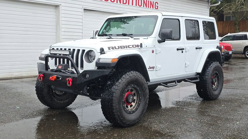 Used 2019 Jeep Wrangler Unlimited Rubicon w/ Steel Bumper Group image 7