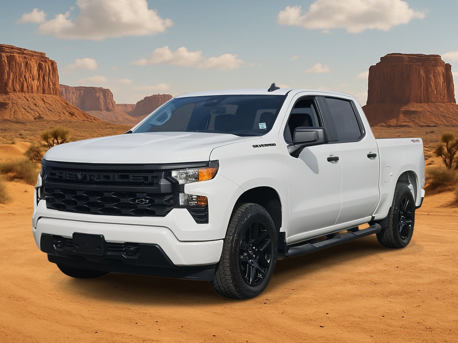 Used 2024 Chevrolet Silverado 1500 Custom w/ Turbomax Blackout Package
