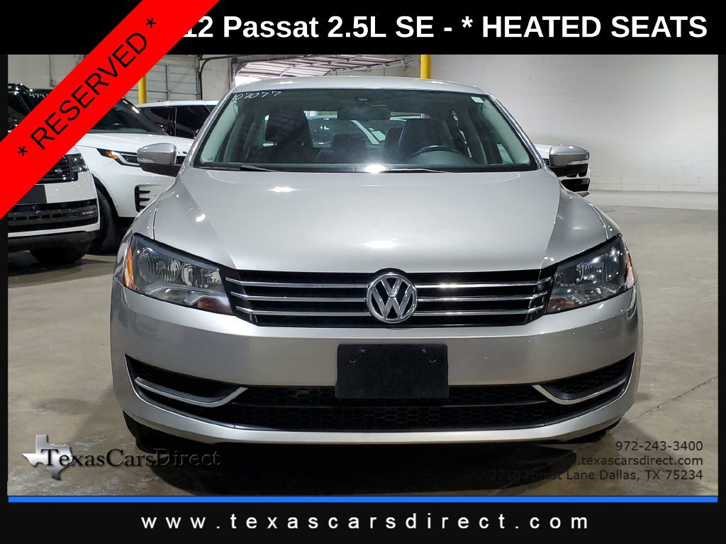Used 2012 Volkswagen Passat 2.5 SE FWD image 2