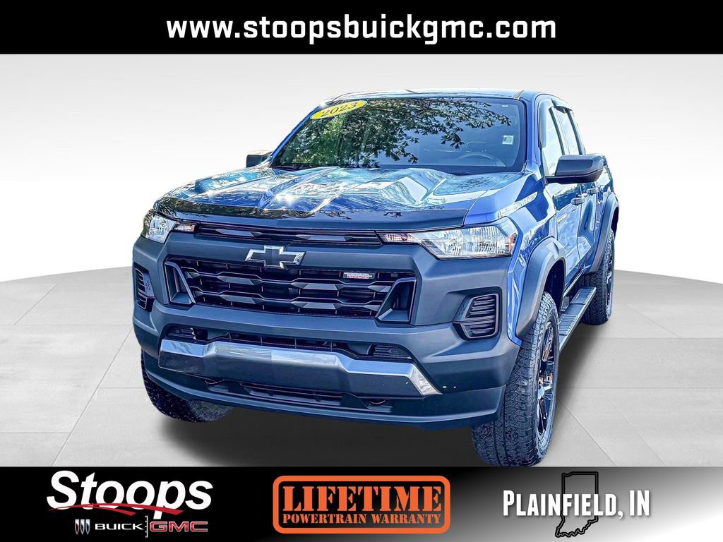 Used 2023 Chevrolet Colorado Trail Boss w/ Advanced Trailering Package image 1