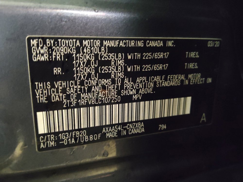 Used 2020 Toyota RAV4 LE AWD/4WD image 33