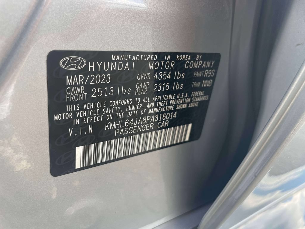 Certified 2023 Hyundai Sonata SEL FWD image 19