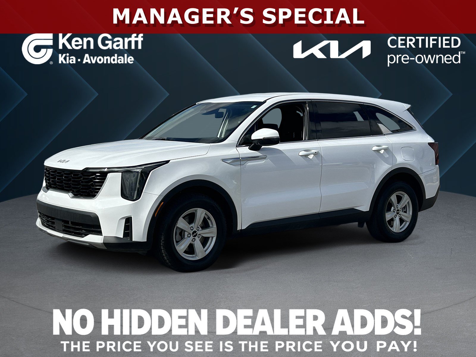 Certified 2025 Kia Sorento LX FWD image 1