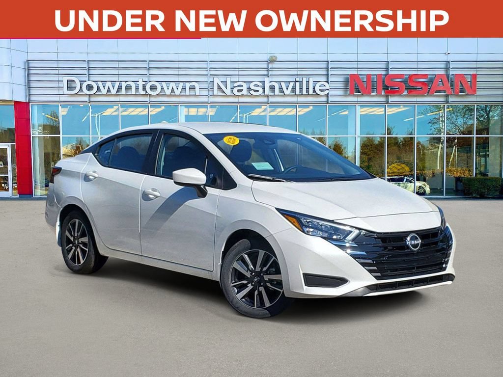 New 2025 Nissan Versa SV w/ Trunk Package FWD image 1