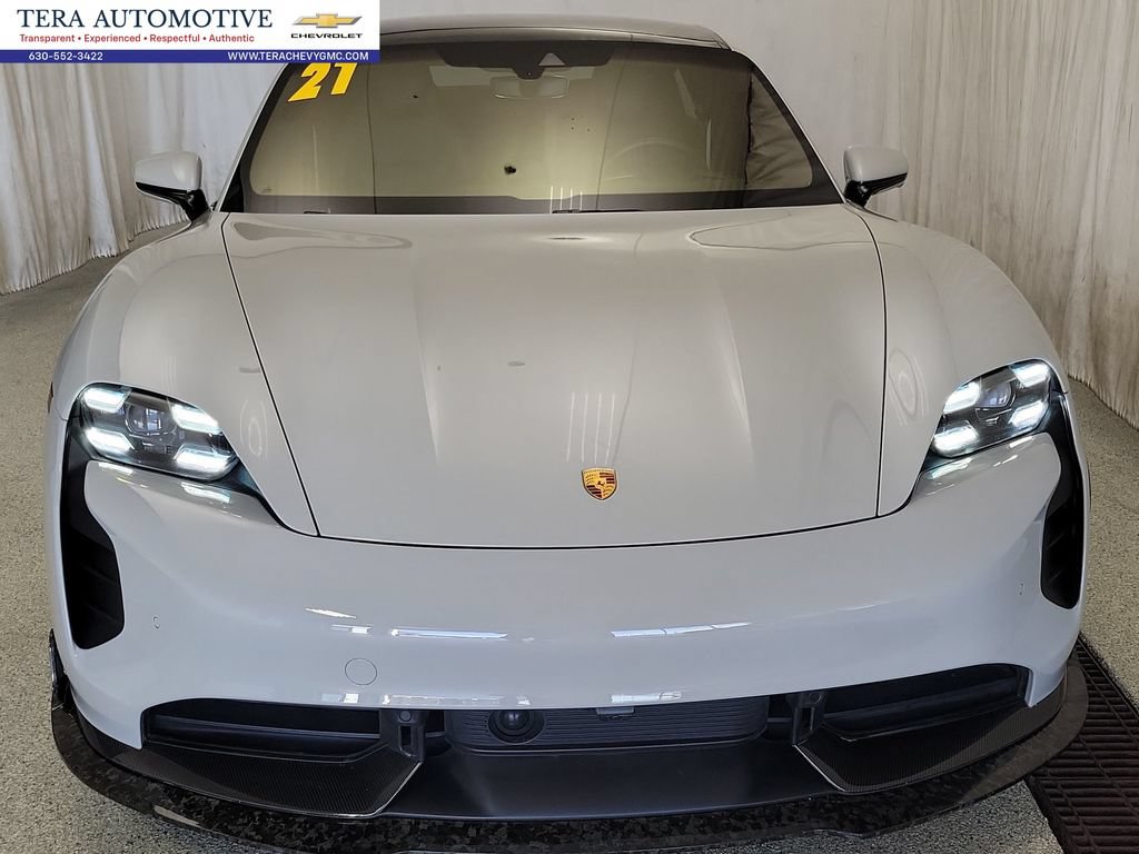 Used 2021 Porsche Taycan Turbo S AWD/4WD image 3
