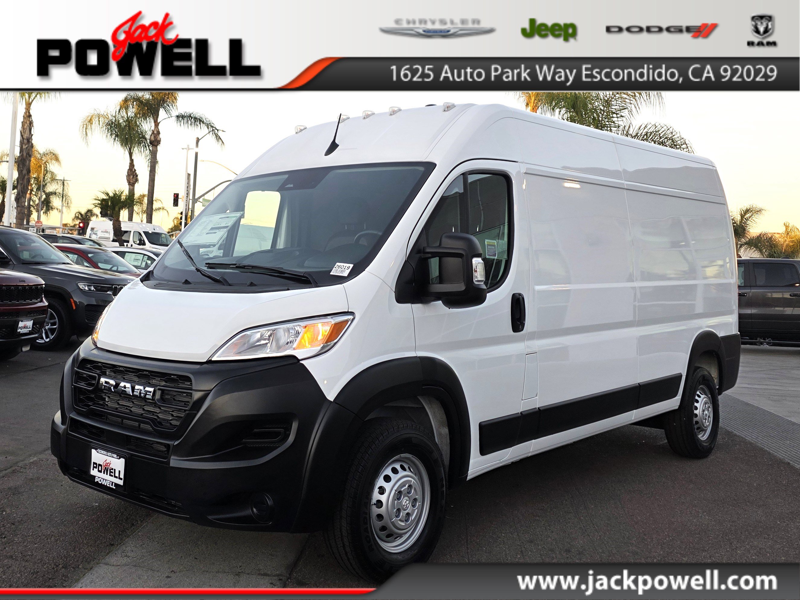 New 2026 RAM ProMaster 2500 w/ Cold Weather Group