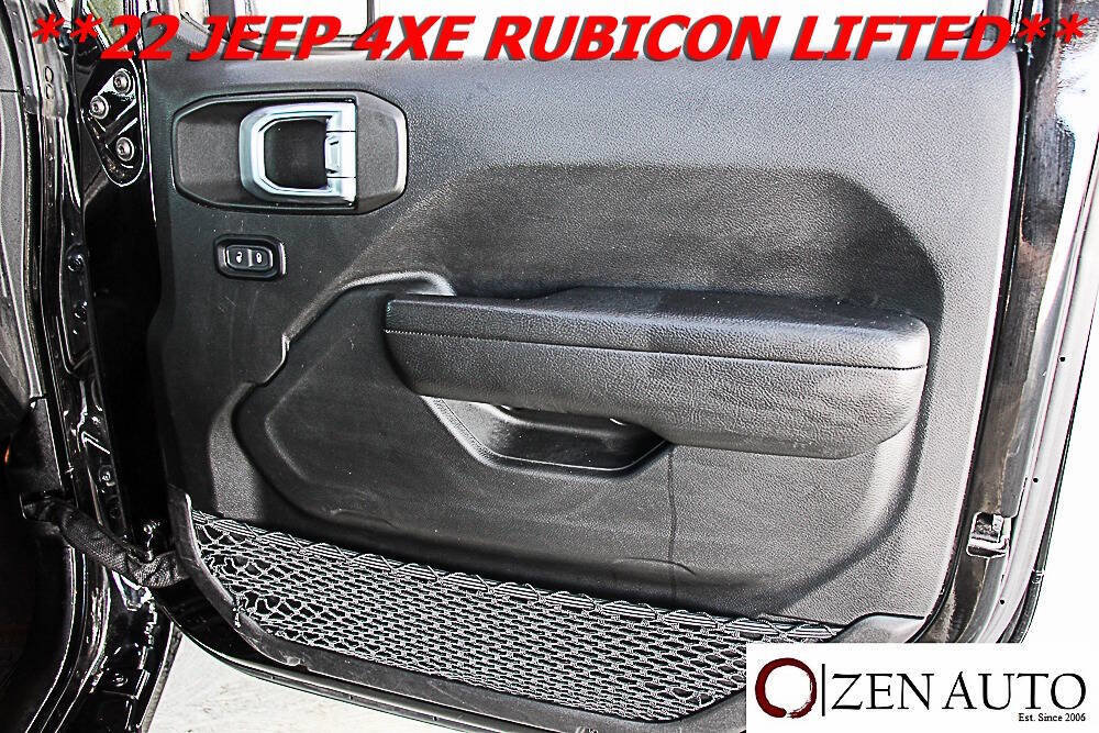 Used 2022 Jeep Wrangler Unlimited Rubicon 4xe w/ Cold Weather Group image 46
