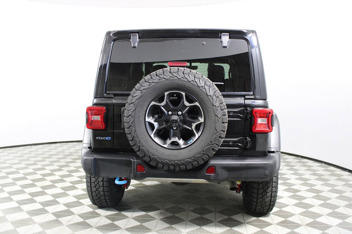 Used 2022 Jeep Wrangler Unlimited Rubicon 4xe w/ Steel Bumper Group AWD/4WD image 38
