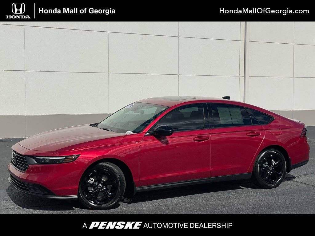 Certified 2025 Honda Accord SE