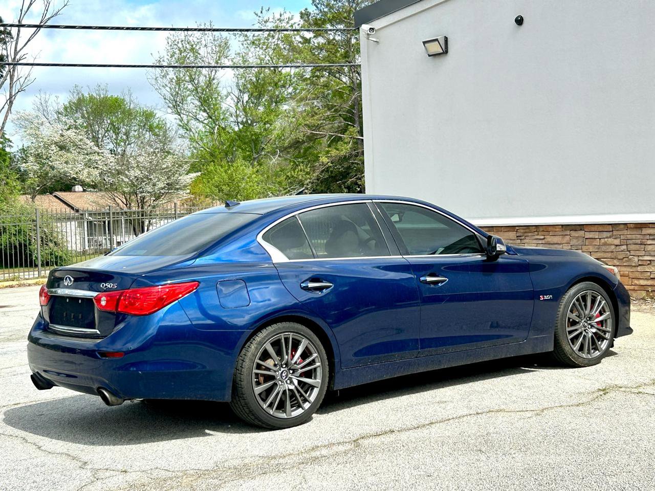 Used 2017 INFINITI Q50 Red Sport 400 RWD image 16