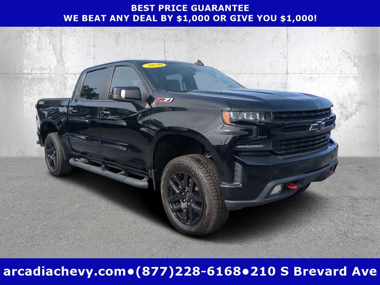 Used 2020 Chevrolet Silverado 1500 LT Trail Boss w/ Midnight Edition