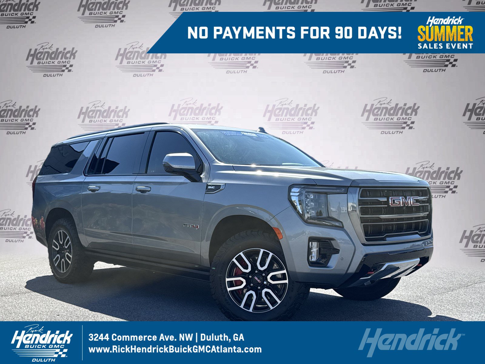 Used 2023 GMC Yukon XL AT4 w/ AT4 Premium Package AWD/4WD 360° Tour
