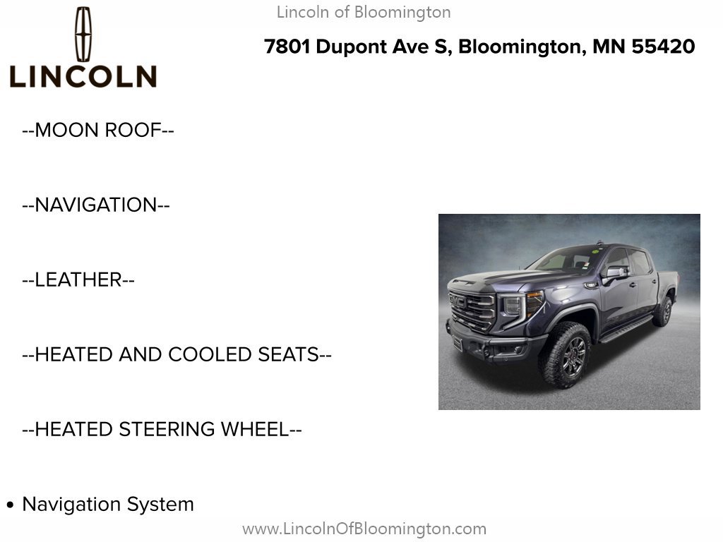 Used 2024 GMC Sierra 1500 AT4X AWD/4WD image 5