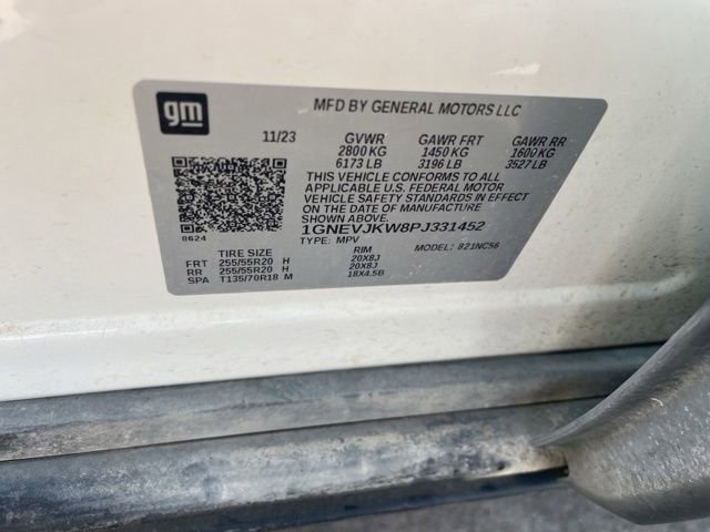 Used 2023 Chevrolet Traverse RS w/ LPO, Floor Liner Package AWD/4WD image 7