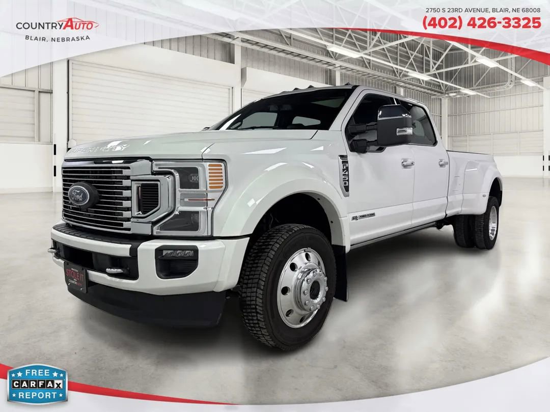 Used 2022 Ford F450 Platinum w/ FX4 Off-Road Package image 1