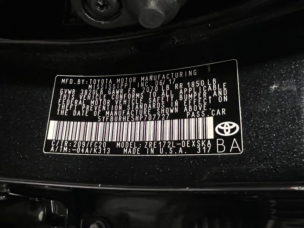 Used 2017 Toyota Corolla SE w/ SE Premium Package FWD image 42