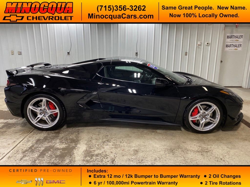 Certified 2022 Chevrolet Corvette Stingray Premium Conv w/ Z51 Performance Package