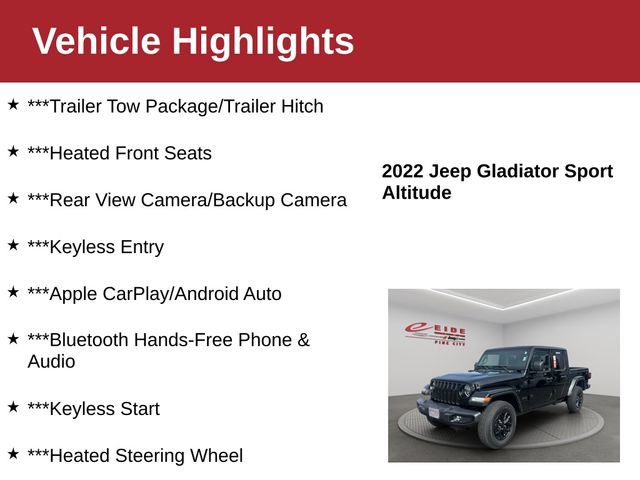 Used 2022 Jeep Gladiator Sport image 3