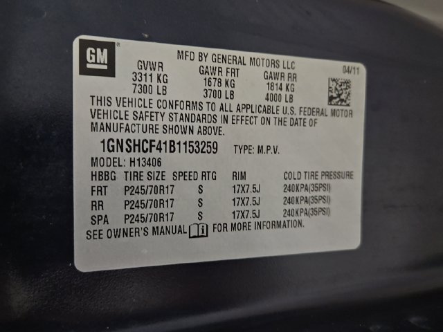 Used 2011 Chevrolet Express 1500 LT w/ LT Preferred Equipment Group AWD/4WD image 40
