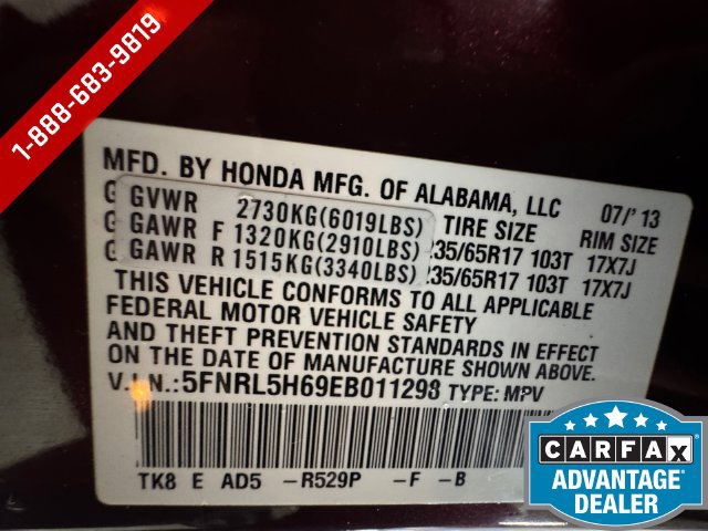 Used 2014 Honda Odyssey EX-L image 28