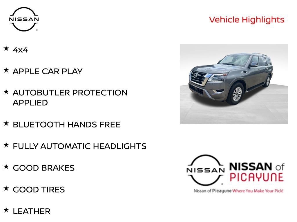 Certified 2024 Nissan Armada SV w/ Cargo Package AWD/4WD image 11