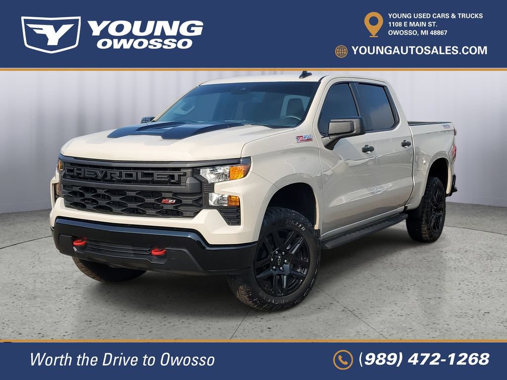 Certified 2026 Chevrolet Silverado 1500 Custom Trail Boss AWD/4WD image 1